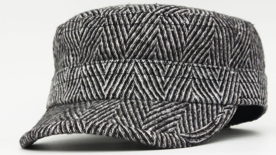 Erkek Yün Fidel Castro Şapka Wool Military Hat