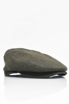 Erkek Haki İngiliz Şapka Newsboy Kasket Flat Cap