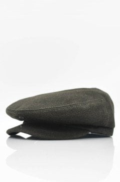 Erkek Haki İngiliz Şapka Newsboy Kasket Flat Cap