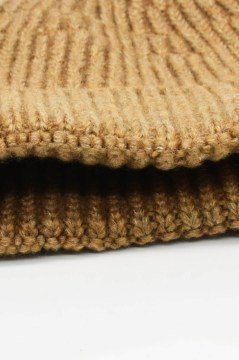 Erkek Camel Yün Bere