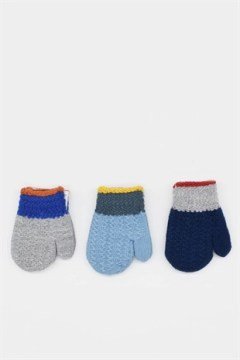 Bebek 3lü Örme Eldiven Seti 1-4 Yaş K2400-06
