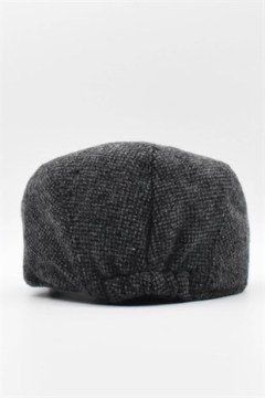 Erkek Dokulu Füme İngiliz Kasket