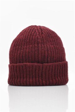 Erkek Bordo Yün Bere