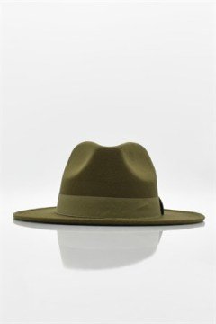 Erkek Fedora Şapka-Haki