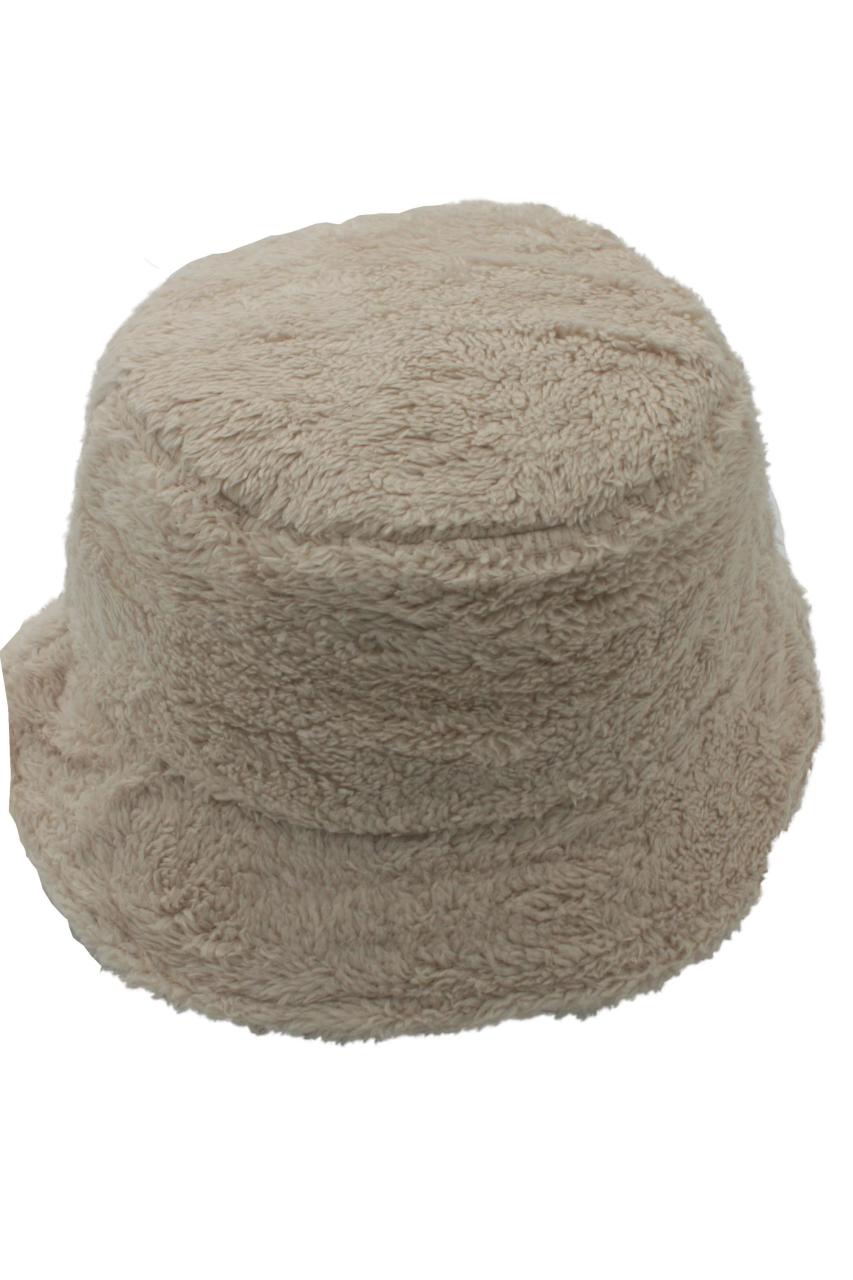Kadın Kışlık Peluş Yumuşak Balıkçı Bucket Şapka Batik Tek Ebat - kapicino