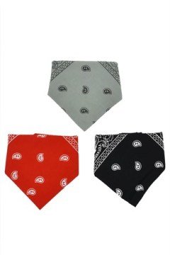 Etnik Desen Bandana 3lü Paket