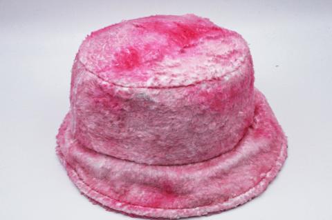 Kadın Kışlık Peluş Yumuşak Balıkçı Bucket Şapka Batik