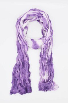 Batik Eşarp Şal Etnik Desen Uzun Eşarp Bandana Mujer Sarma 200*90 Cm-Mor