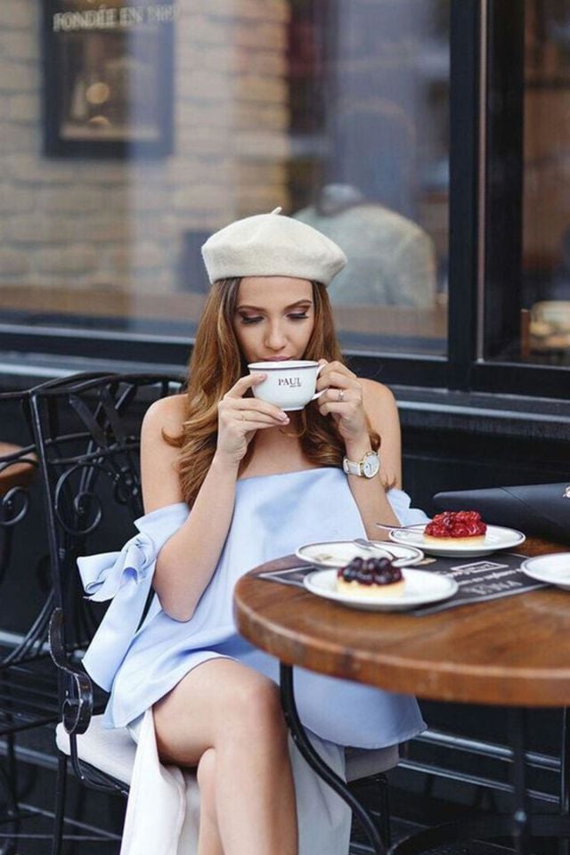Fransız Keçe Ekru Ressam Bere
