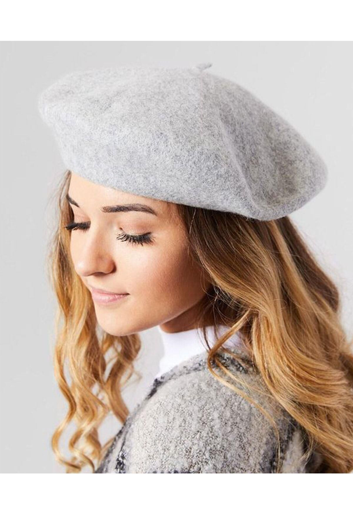 Fransız Keçe Gri Ressam Bere