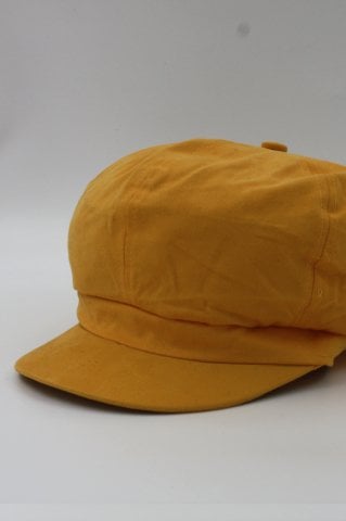 Kadın Geniş Siperli Kastro Şapka Neon Mavi Baretta Tek Ebat - oksit sarı