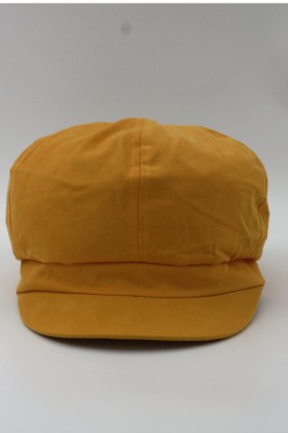 Kadın Geniş Siperli Kastro Şapka Neon Mavi Baretta Tek Ebat - oksit sarı