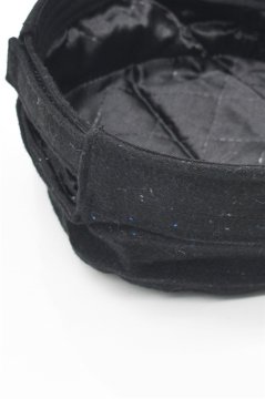 Erkek Kışlık Yün Kep Fidel Castro Şapka-Mavi Siyah