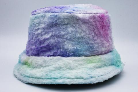 Kadın Kışlık Peluş Yumuşak Balıkçı Bucket Şapka Batik Tek Ebat - Karışık Renk