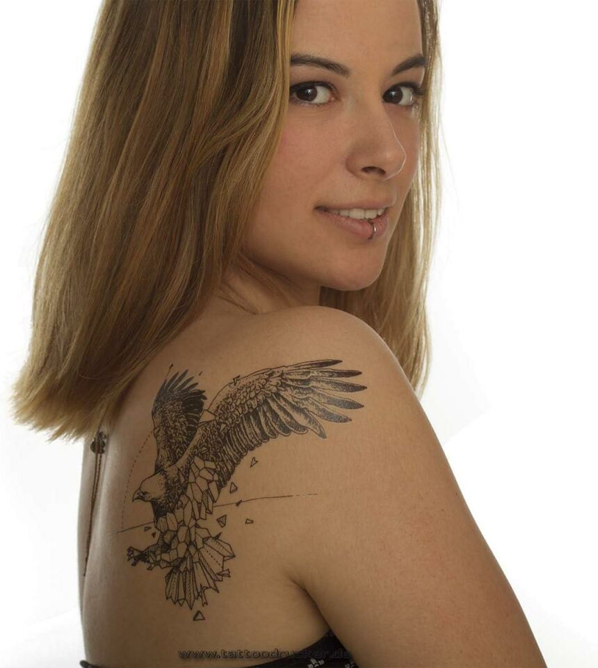 Kartal Geçici Dövme Tattoo