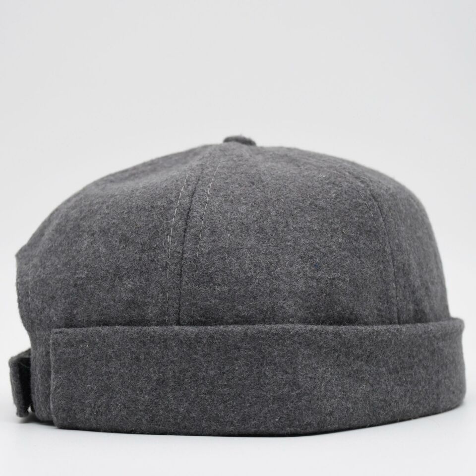 Etnik Desen Kısa Docker Şapka Vintage Cap Kasket