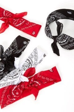 Etnik Desen Bandana 3lü Paket