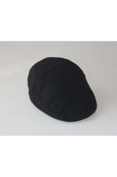 Erkek Siperli Yün Kasket-Siyah