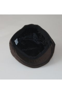 Erkek Kasket Kapitone Şapka-Kahve