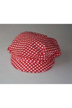 Kırmızı Bayan Şapka Kadın Kasket Yazlık Çok Hafif Flat Cap