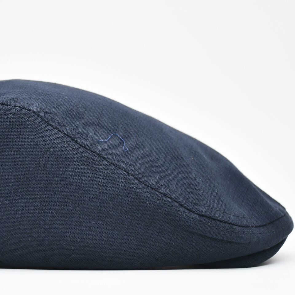 Erkek Kasket Keten Yazlık Flat Cap Şapka