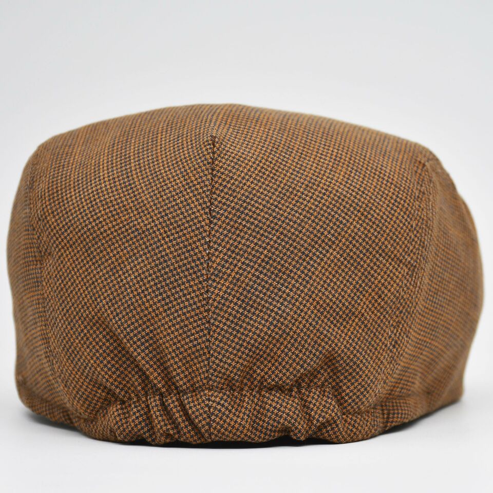 Erkek Kasket Keten Yazlık Flat Cap Şapka