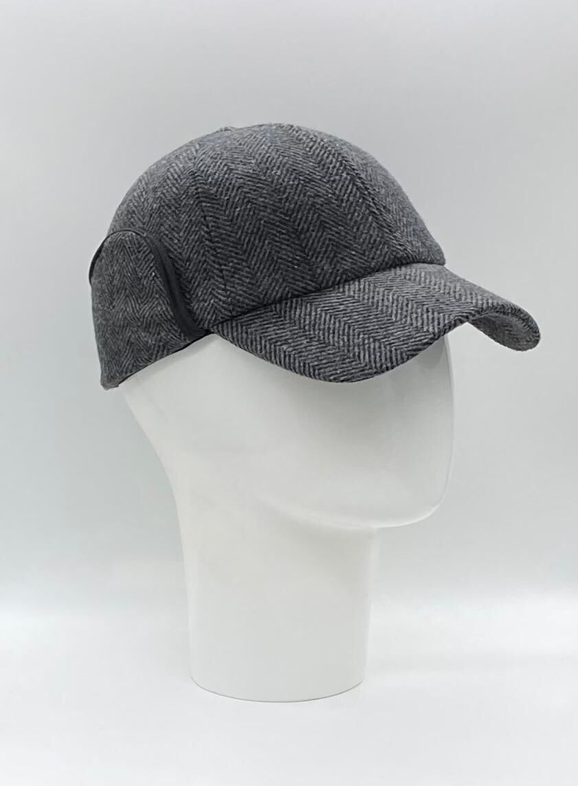 Kışlık Kep Gri Polarlı Avcı Şapka Kulaklıklı Şapka