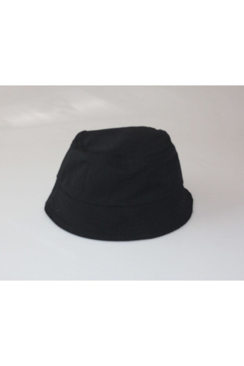 Düz Siyah Kova Şapka Balıkçı Şapka Bucket Hat