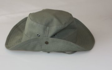 Unisex Yazlık Katlanabilir Safari Fötr Şapkası Keten Haki