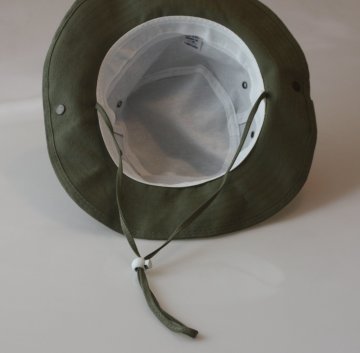 Unisex Yazlık Katlanabilir Safari Fötr Şapkası Keten Haki STANDART
