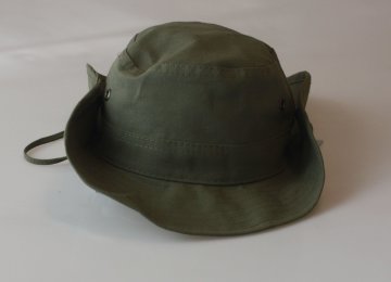 Unisex Yazlık Katlanabilir Safari Fötr Şapkası Keten Haki STANDART