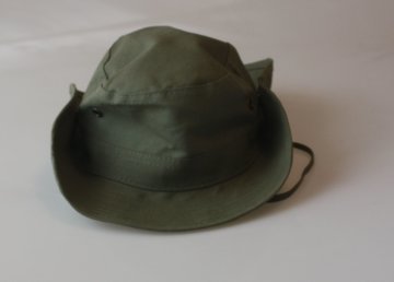 Unisex Yazlık Katlanabilir Safari Fötr Şapkası Keten Haki STANDART